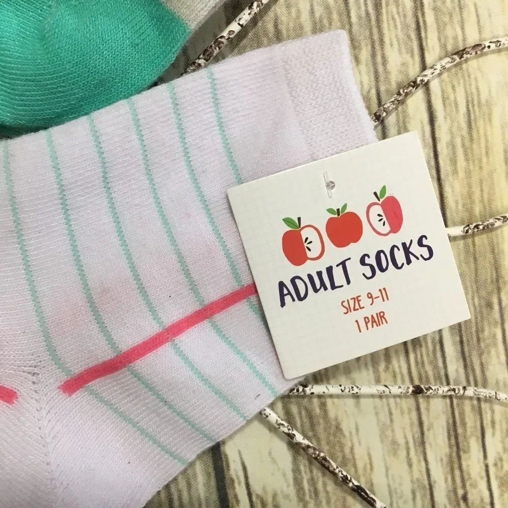 Socks‎ for Teacher, School, Teachers Aide